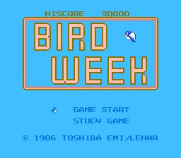 Bird Week screenshot 3 for Famicom
